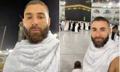 തീർഥാടന പുണ്യത്തിന്റെ നിറവിൽ കരിം ബെൻസെമ