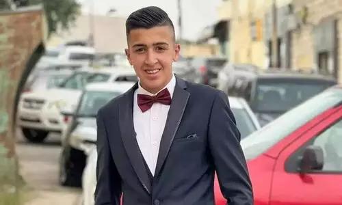 ഇസ്രായേലി കുടിയേറ്റക്കാരന്റെ വെടിയേറ്റ ഫലസ്തീൻ കൗമാരക്കാരൻ മരിച്ചു