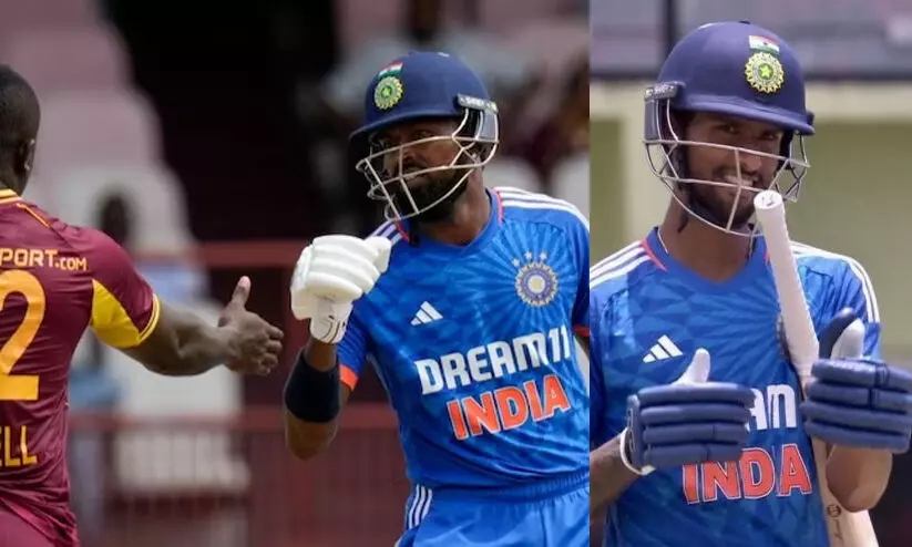 ഇത് ‘സെൽഫിഷ് പാണ്ഡ്യ’; തിലകിന് അർധ സെഞ്ച്വറി നിഷേധിച്ചതിൽ വ്യാപക വിമർശനം ഇത് ‘സെൽഫിഷ് പാണ്ഡ്യ’; തിലകിന് അർധ സെഞ്ച്വറി നിഷേധിച്ചതിൽ വ്യാപക വിമർശനം