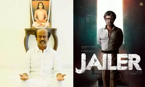 ജയിലർ റിലീസിന്​ കാത്തിരിക്കെ രജനികാന്ത്​ തീർഥയാത്ര പുറപ്പെട്ടു; തീയറ്ററുകൾ പൂരപ്പറപ്പാകുമ്പോൾ താരം ധ്യാനമഗ്നനാകും