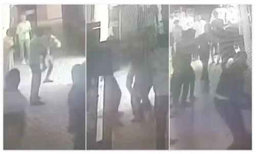 ഹരിയാന ഫത്തീഹാബാദ് കോടതി വളപ്പിൽ കത്തി ഉപയോഗിച്ച് ആക്രമണം ; ദൃശ്യങ്ങൾ സി.സി ടി.വിയിൽ