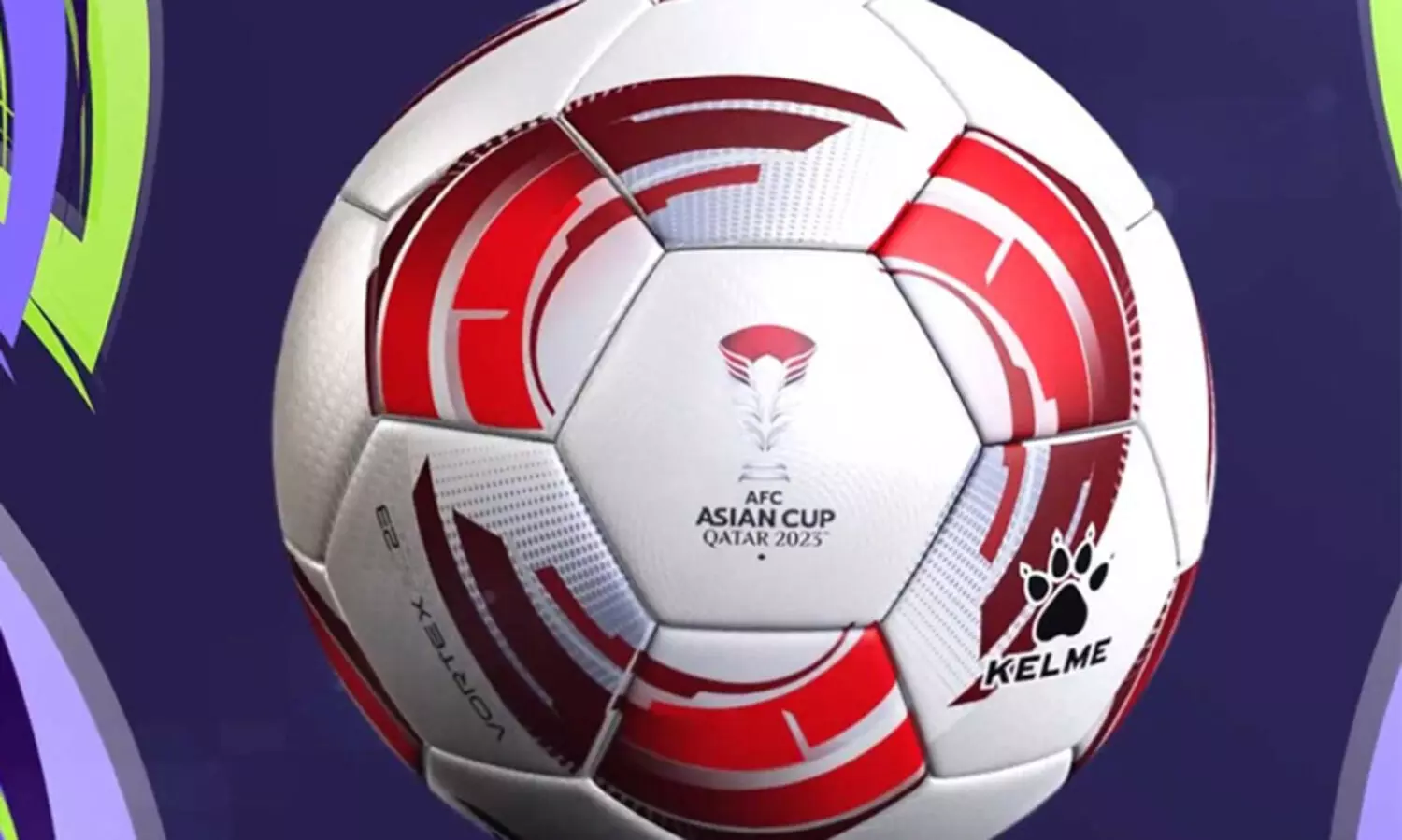 ​വോർടെക്​സ്​ എസി23’ ഏഷ്യൻ കപ്പ് ഫുട്​ബാളിൻെറ ഔദ്യോഗിക പന്ത്​