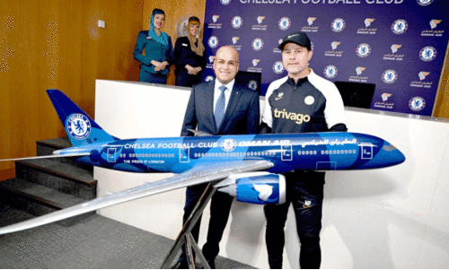 ഒ​മാ​ൻ എ​യ​ർ-​ചെ​ൽ​സി പ​ങ്കാ​ളി​ത്തം ഞാ​യ​റാ​ഴ്ച മു​ത​ൽ