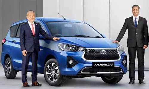 മാരുതിയുടെ എർട്ടിഗ ഇനി ടൊയോട്ടക്ക് റൂമിയോൺ, അവതരണം കഴിഞ്ഞു, വില പിന്നീട്