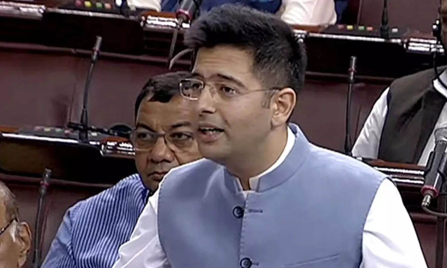 ആം ആദ്​മി പാർട്ടി എം.പി രാഘവ്​ ഛദ്ദയെ രാജ്യസഭയിൽനിന്ന് സസ്​പെൻഡ്​ ചെയ്തു