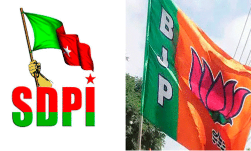 ബി.ജെ.പി പിന്തുണയോടെ എസ്.ഡി.പി.ഐ പഞ്ചായത്ത് പ്രസിഡന്റ്; വൈസ് പ്രസിഡന്റ് ബി.ജെ.പി വനിത