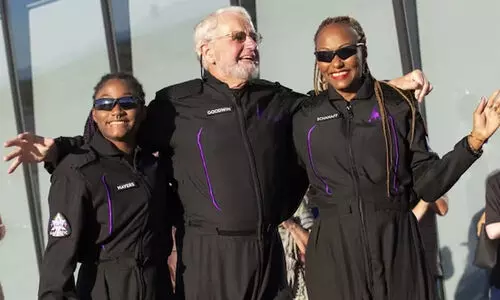 ബഹിരാകാശ യാത്ര നടത്തുന്ന ആദ്യ ഒളിമ്പ്യനായി ജോൺ ഗുഡ്‍വിൻ; യാത്ര തിരിച്ചത് ടിക്കറ്റെടുത്ത് 18 വർഷത്തിന് ശേഷം