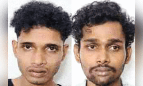 സ്കൂളിലെ കമ്പ്യൂട്ടർ ലാബിന്റെ പൂട്ട് പൊട്ടിച്ച് ലാപ് ടോപ് മോഷ്ടിച്ചു; രണ്ടുപേർ പിടിയിൽ