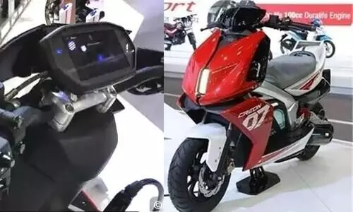 പുത്തൻ ഇലക്​ട്രിക്​ സ്കൂട്ടർ ടീസ്​ ചെയ്ത്​ ടി.വി.എസ്​; ഉത്സവ സീസണിൽ വിപണിയിൽ