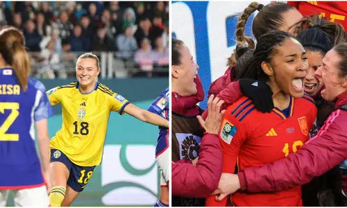 വനിത ലോകകപ്പ്: സ്വീഡൻ ജപ്പാനെയും സ്പെയിൻ നെതർലൻഡ്സിനെയും വീഴ്ത്തി
