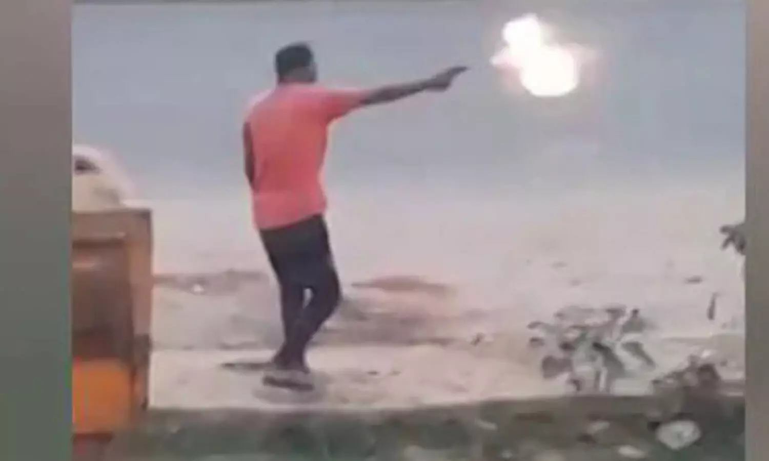 ഹരിയാനയിൽ കലാപകാരികൾ വെടിയുതിർക്കുന്നതിന്റെ ദൃശ്യം പുറത്ത്