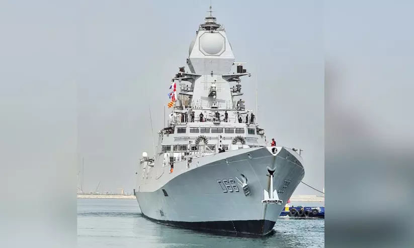 നാവിക മേഖലയിൽ സഹകരണം ശക്തമാക്കാൻ ഇന്ത്യയും യു.എ.ഇയും നാവിക മേഖലയിൽ സഹകരണം ശക്തമാക്കാൻ ഇന്ത്യയും യു.എ.ഇയും