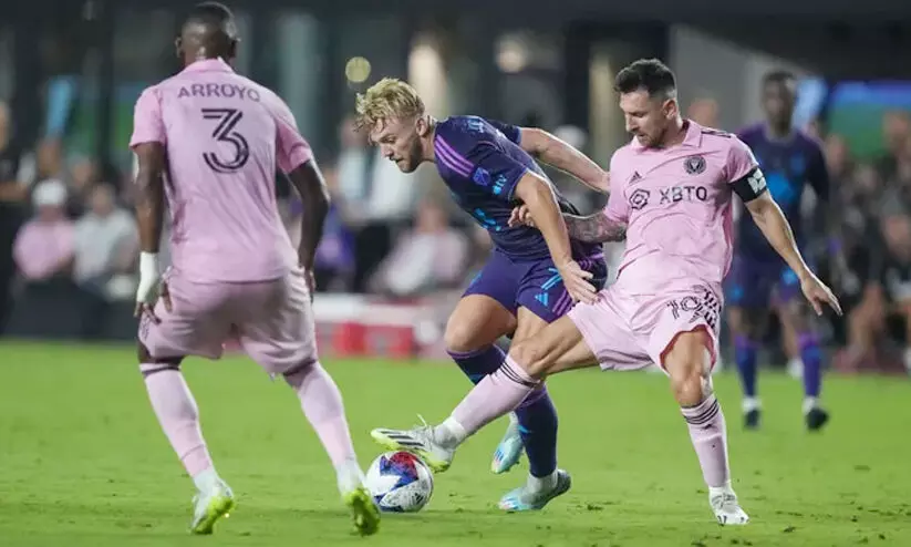 തകർപ്പൻ ജയത്തോടെ ഇന്‍റർ മയാമി ലീഗ്സ് കപ്പ് സെമിയിൽ