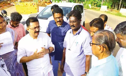 ദേശീയപാതയോരത്തെ വെള്ളക്കെട്ട്; പരിഹാരനടപടികൾ എങ്ങുമെത്തിയില്ല