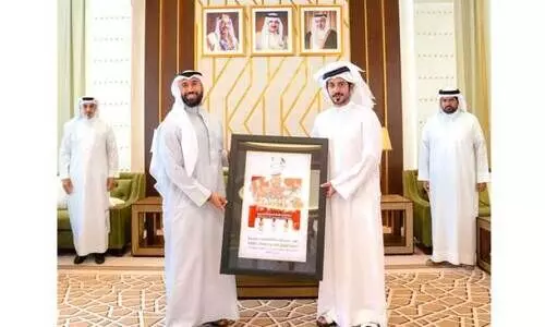 മെ​ഡ​ലു​ക​ൾ നേ​ടി​യ കാ​യി​ക​താ​ര​ങ്ങ​ളെ ആ​ദ​രി​ച്ചു