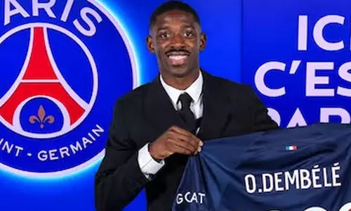 തിരികെ ജന്മനാട്ടിലേക്ക്! ഉസ്മാൻ ഡെംബലെ പി.എസ്.ജിയിൽ; അഞ്ചു വർഷത്തെ കരാർ