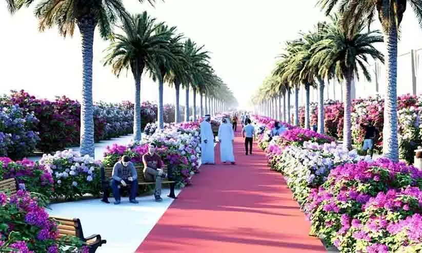 walkway in ajman