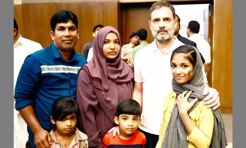 വയറ്റിൽ കത്രിക കുടുങ്ങിയ സംഭവം: രാഹുൽ ഗാന്ധി മുഖ്യമന്ത്രിക്ക് കത്തയച്ചു വയറ്റിൽ കത്രിക കുടുങ്ങിയ സംഭവം: രാഹുൽ ഗാന്ധി മുഖ്യമന്ത്രിക്ക് കത്തയച്ചു