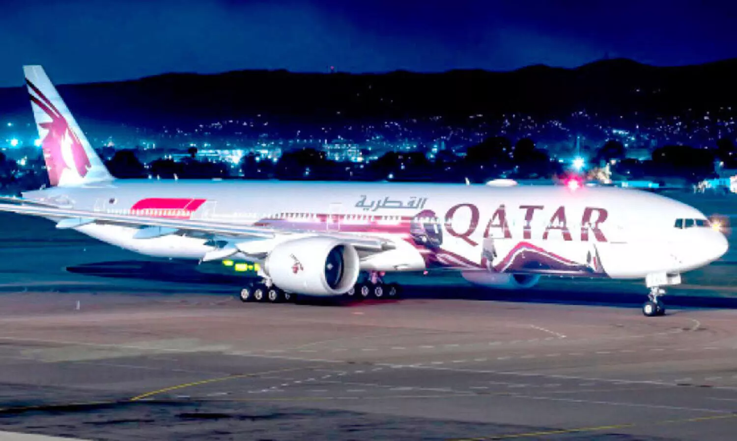 എഫ്​ വൺ അലങ്കാരത്തിൽ ഖത്തർ എയർവേസ്;   റേസിങ്​ ട്രാക്കിൻെറ ആവേശം വാനോളം