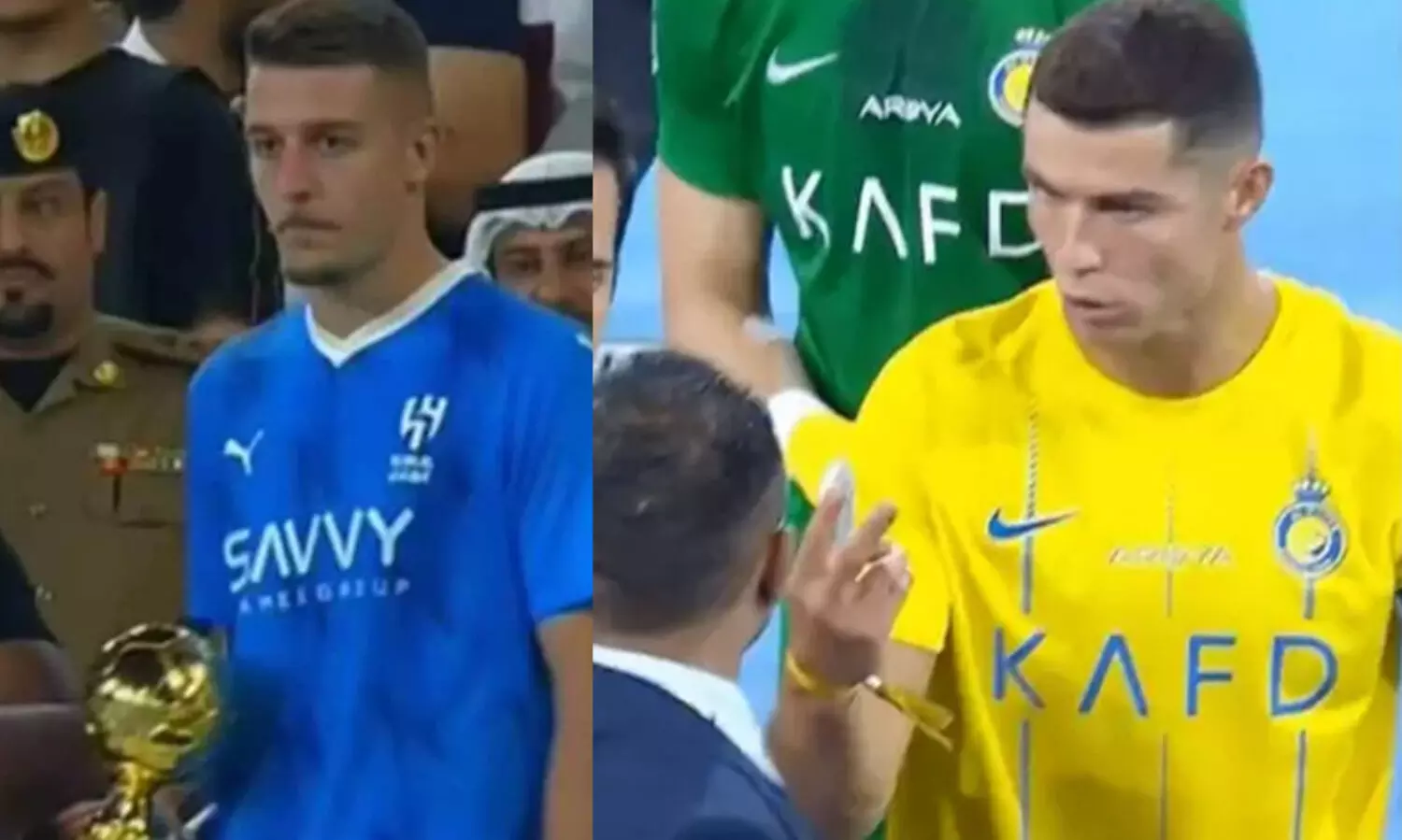 മാൻ ഓഫ് ദ മാച്ച് പുരസ്കാരം നൽകിയില്ല; നീരസം പ്രകടിപ്പിച്ച് ക്രിസ്റ്റ്യാനോ റൊ​ണാൾഡോ