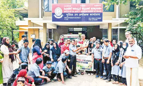 ബഡ്‌സ് സ്‌കൂള്‍ വിദ്യാര്‍ഥികൾ പൊലീസ് സ്റ്റേഷന്‍ സന്ദര്‍ശിച്ചു