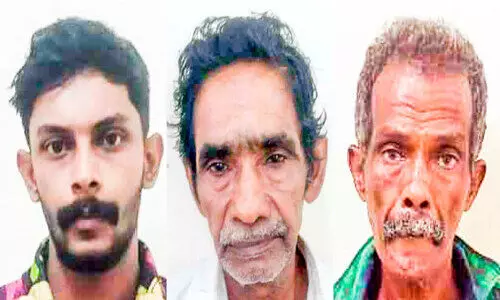 മൂന്നുകിലോ കഞ്ചാവും കോടയും പിടികൂടി; മൂന്നുപേർ പിടിയില്‍