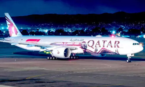 എഫ്​ വൺ അലങ്കാരത്തിൽ ഖത്തർ എയർവേസ്;   റേസിങ്​ ട്രാക്കിൻെറ ആവേശം വാനോളം