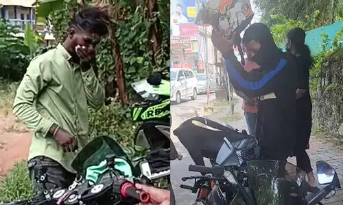 ഇൻസ്റ്റ താരമടക്കം രണ്ടുപേർ ബൈക്കുമായി പിടിയിൽ; ലൈസൻസ് റദ്ദാക്കും, രൂപമാറ്റം വരുത്തിയതിനടക്കം പിഴ