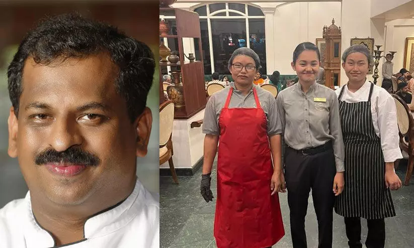 ‘ചില ചിരികൾ അങ്ങനെയാണ്, കണ്ടുനിൽക്കുന്നവരുടെ ഉള്ള് നിറയും’, മണിപ്പൂരിൽനിന്നെത്തിച്ച കുടുംബത്തിന്റെ സന്തോഷം പങ്കുവെച്ച് ഷെഫ് പിള്ള