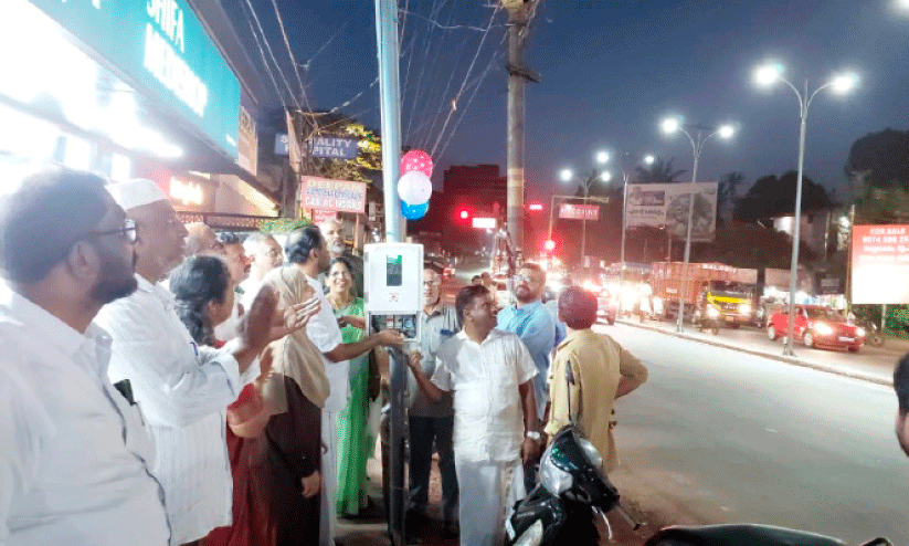 Kannur city-street light