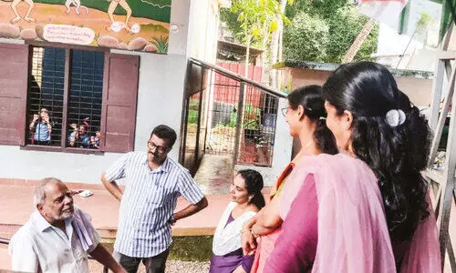 ഓർമകൾ വാനോളം; ആദ്യ പതാകയുയർത്തിയ ആലിക്കുട്ടി സ്കൂളിലെത്തി