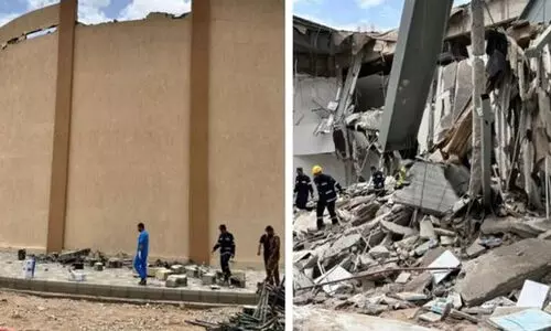 സൗദി നജ്​റാനിൽ കെട്ടിടം തകർന്ന്​ രണ്ടു​ മരണം; രണ്ടു​​ പേർക്ക്​ പരിക്ക്​