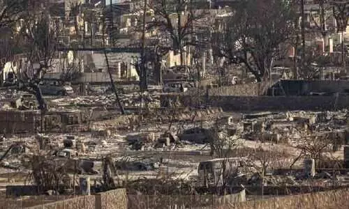 കാട്ടുതീ: പ്രേതഭൂമിയായി ഹവായ്