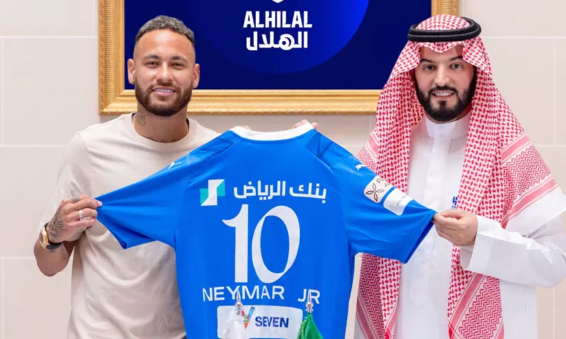 റെക്കോർഡ് തുകക്ക് കരാർ ഒപ്പുവെച്ച് നെയ്മർ