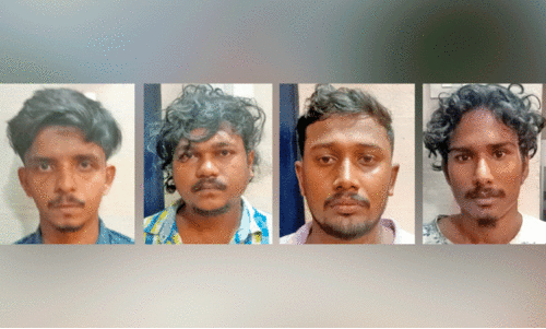 Policemen were locked up