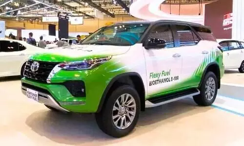 ഫോർച്യൂണറിന്‍റെ പുതിയ അവതാരവുമായി ടൊയോട്ട; ഫ്ലക്സ്​ ഫ്യൂവൽ എഞ്ചിൻ വേരിയന്‍റ്​ അവതരിപ്പിച്ചു