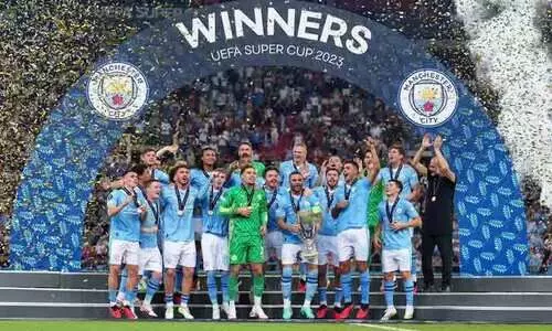 യുവേഫ സൂപ്പർ കപ്പിൽ സിറ്റിക്ക് കന്നിമുത്തം; സെവിയ്യയെ വീഴ്ത്തിയത് പെനാൽട്ടി ഷൂട്ടൗട്ടിൽ