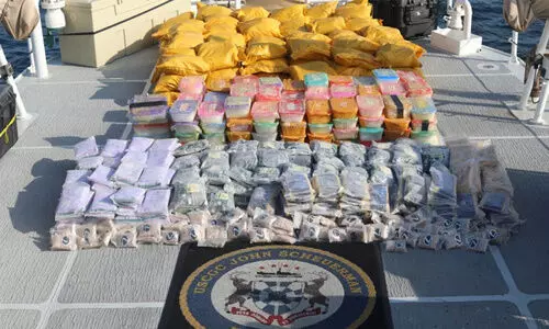 ബഹുരാഷ്ട്ര നേവൽ ടാസ്‌ക് ഫോഴ്‌സ് ഈ വർഷം 22 ടണ്ണിലധികം നിരോധിത മയക്കുമരുന്ന് പിടിച്ചു