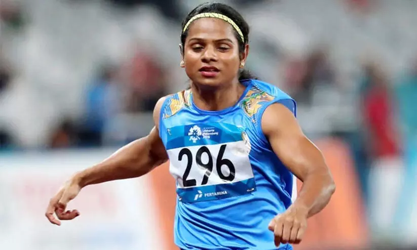 ഉത്തേജകം ഉപയോഗിച്ചെന്ന്; ഇന്ത്യയുടെ വേഗമേറിയ വനിത താരത്തിന് നാലു വർഷത്തെ വിലക്ക്