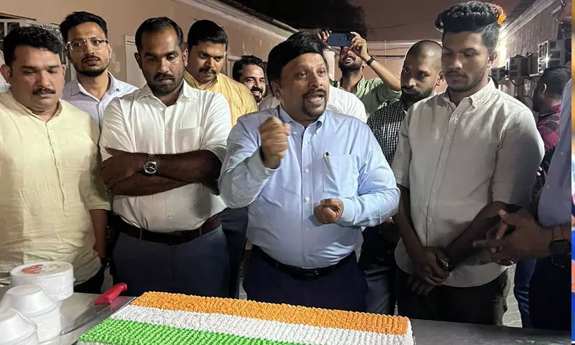 ലേബർ ക്യാമ്പിൽ സ്വാതന്ത്ര്യദിനം ആഘോഷിച്ച് ഇൻകാസ് യൂത്ത് വിങ്