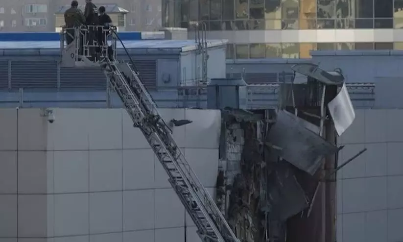 മോസ്കോയിൽ ഡ്രോൺ വെടിവെച്ചിട്ടു