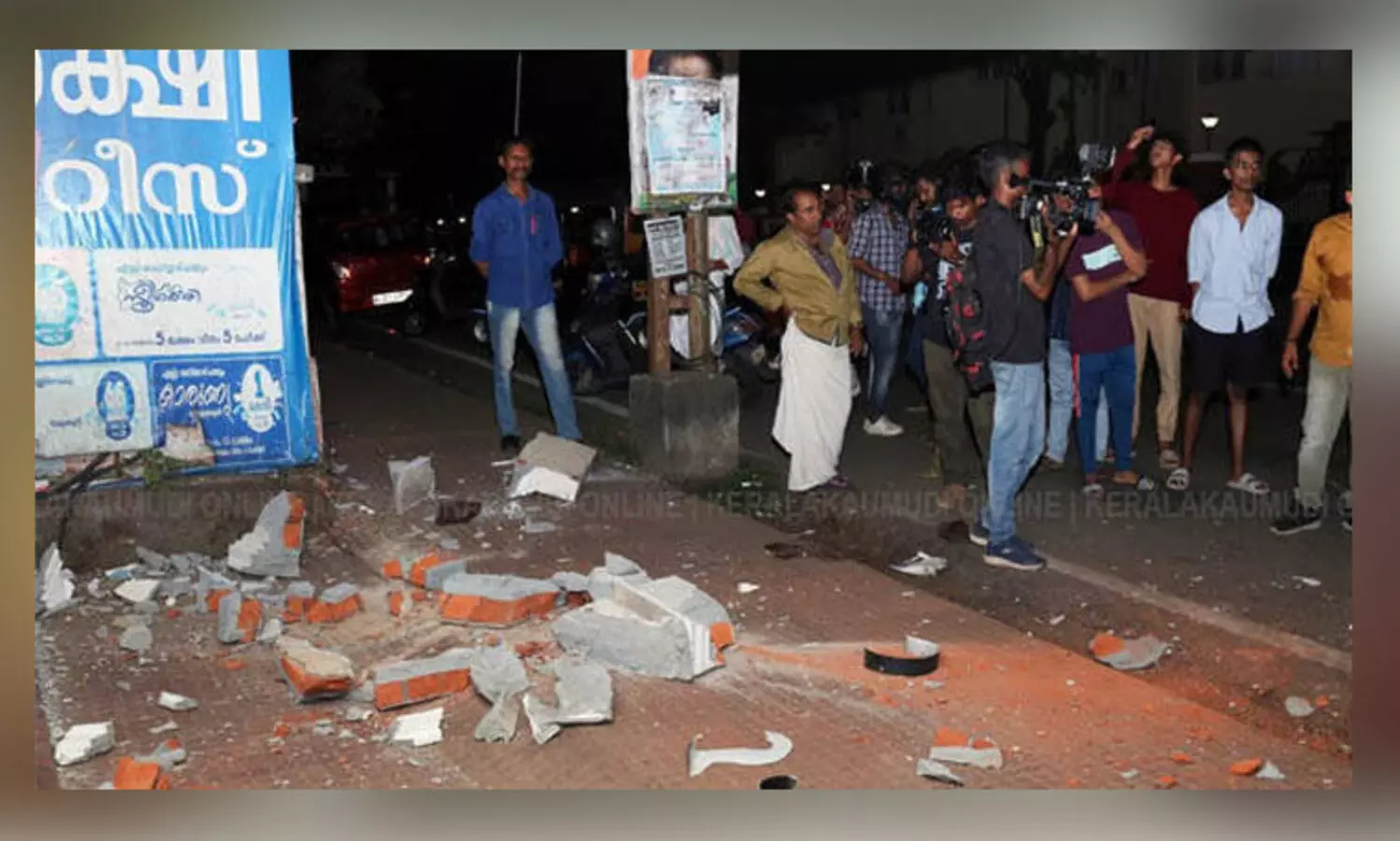 രാജധാനി കെട്ടിടത്തിലെ എടുപ്പുകൾ നഗരസഭ പൊളിച്ചുനീക്കും