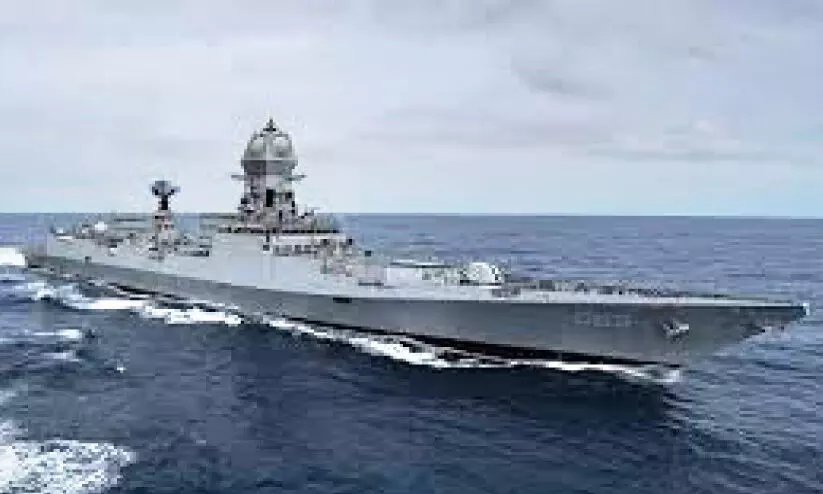 ഇ​ന്ത്യ​ൻ നേ​വി​യു​ടെ വി​ശാ​ഖ​പ​ട്ട​ണം ക​പ്പ​ൽ അ​ണ്ട​ർ സെ​ക്ര​ട്ട​റി സ​ന്ദ​ർ​ശി​ച്ചു