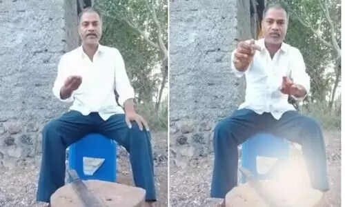 Thane: Video Of Man Chopping Off His Finger