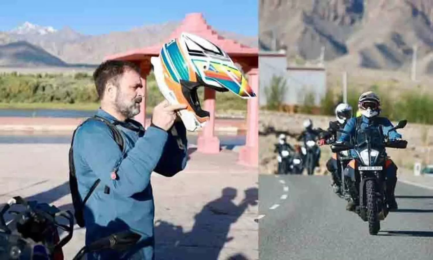 മോദി നിർമിച്ച റോഡുകൾ പ്രോത്സാഹിപ്പിച്ചതിന് നന്ദി; ലഡാക്ക് യാത്രയുടെ ചിത്രങ്ങൾ പങ്കുവെച്ച രാഹുലിനോട് നന്ദി പറഞ്ഞ് കിരൺ റിജിജു