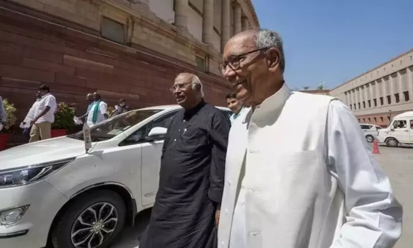 തെരഞ്ഞെടുപ്പിന് മുമ്പ് നുഹുവിന് സമാനമായ കലാപം മധ്യപ്രദേശിലുമുണ്ടാ​യേക്കാമെന്ന് ദ്വിഗ്‍വിജയ് സിങ്