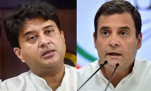 Jyotiraditya Scindia, Rahul Gandhi