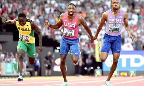 ലോക അത്‍ലറ്റിക് ചാമ്പ്യൻഷിപ്: വേഗരാജാവായി നോഹാ ലൈൽസ്