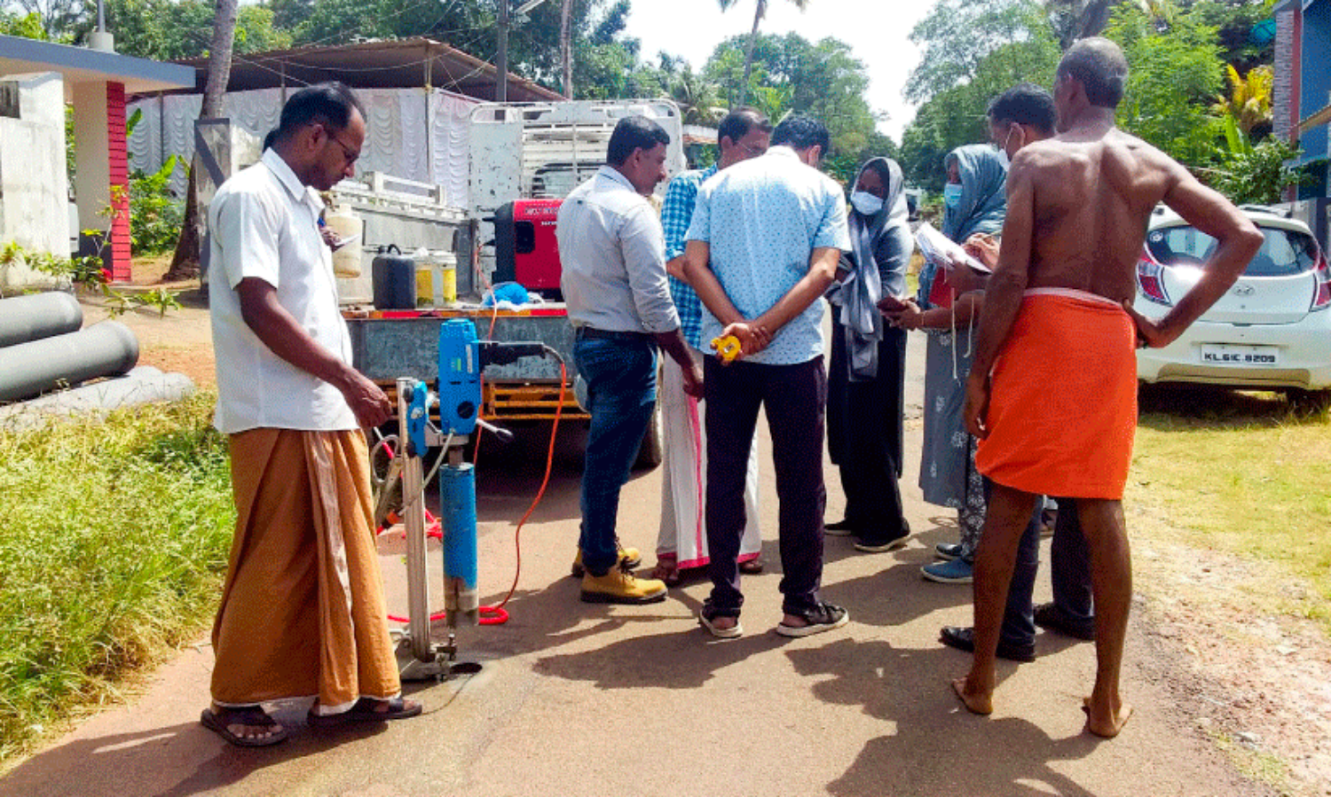 In road construction Deficiency