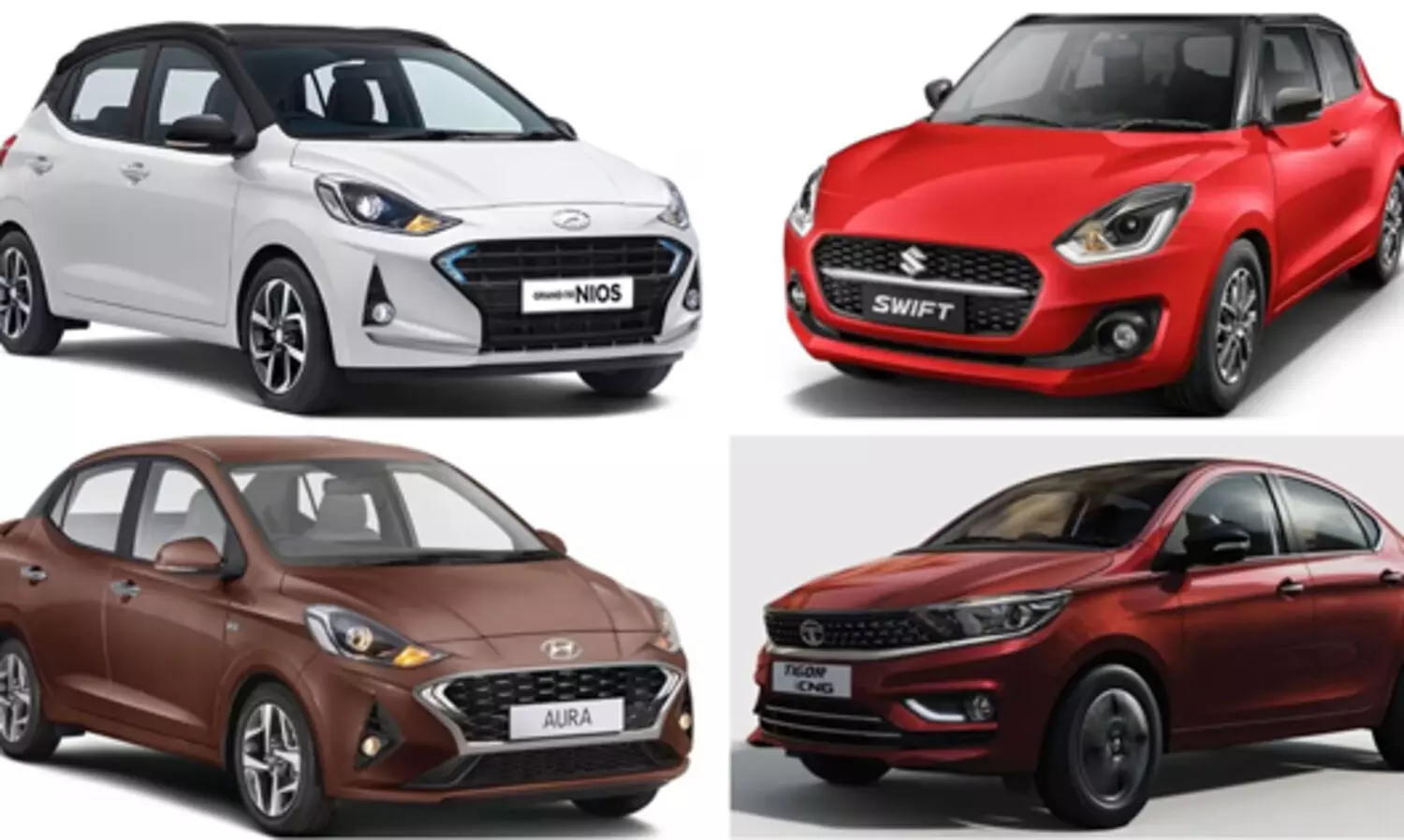 ഇന്ത്യയിലെ മികച്ച ആറ് സി.എൻ.ജി കാറുകൾ, വില 10 ലക്ഷത്തിൽ താഴെ